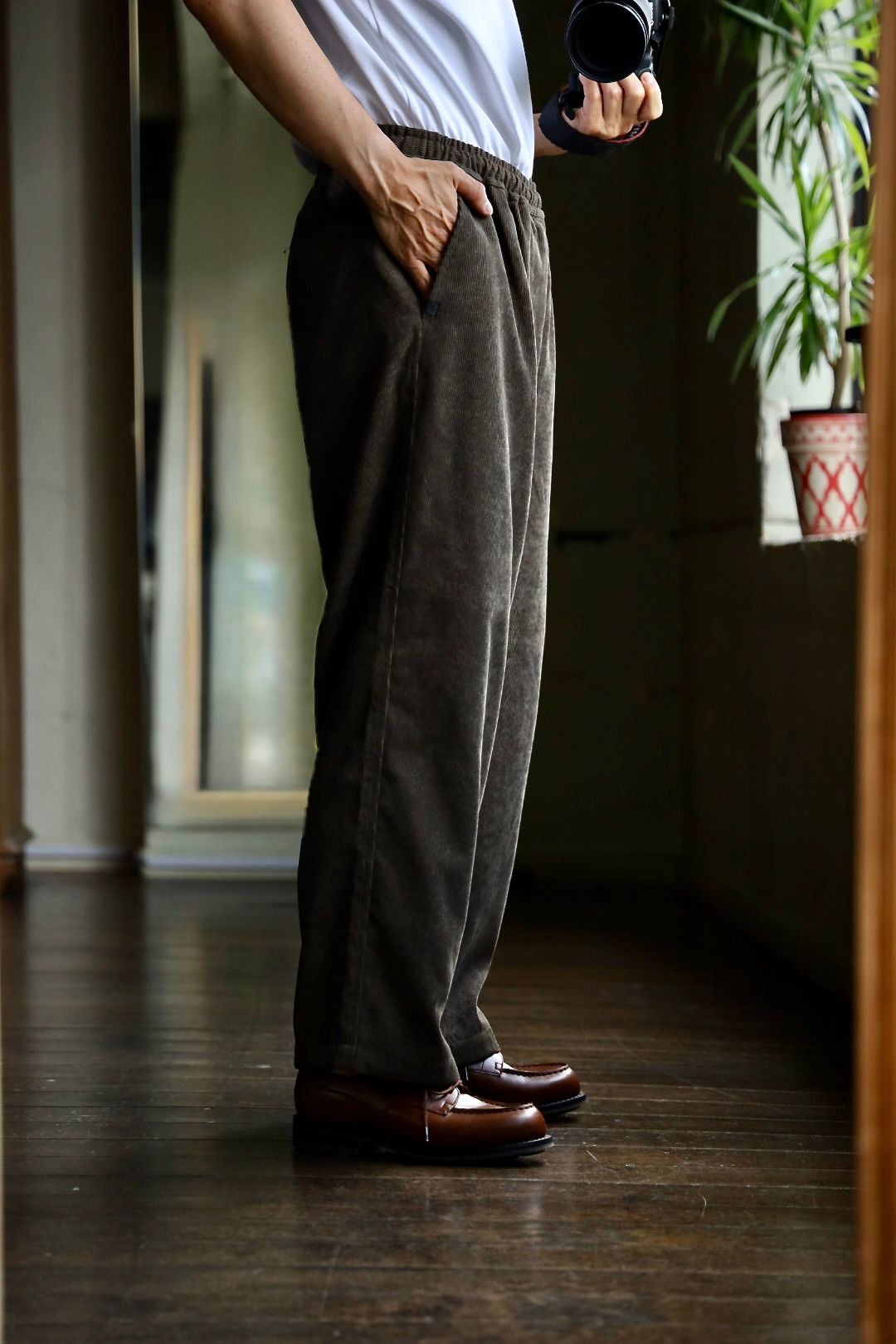 DAIWA PIER39 25FW TECH EASY TROUSERS CORDUROY(BP-39025W)BROWNKHAKI☆8月23日(土)発売！