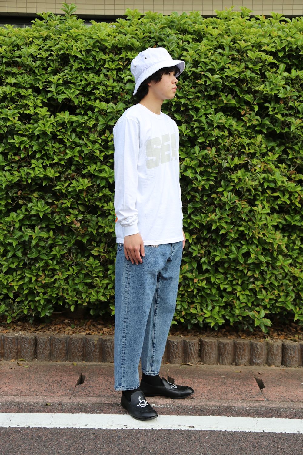 WIND AND SEA SEA (sea-alive) L/S T-SHIRT style. 2021.05.15.