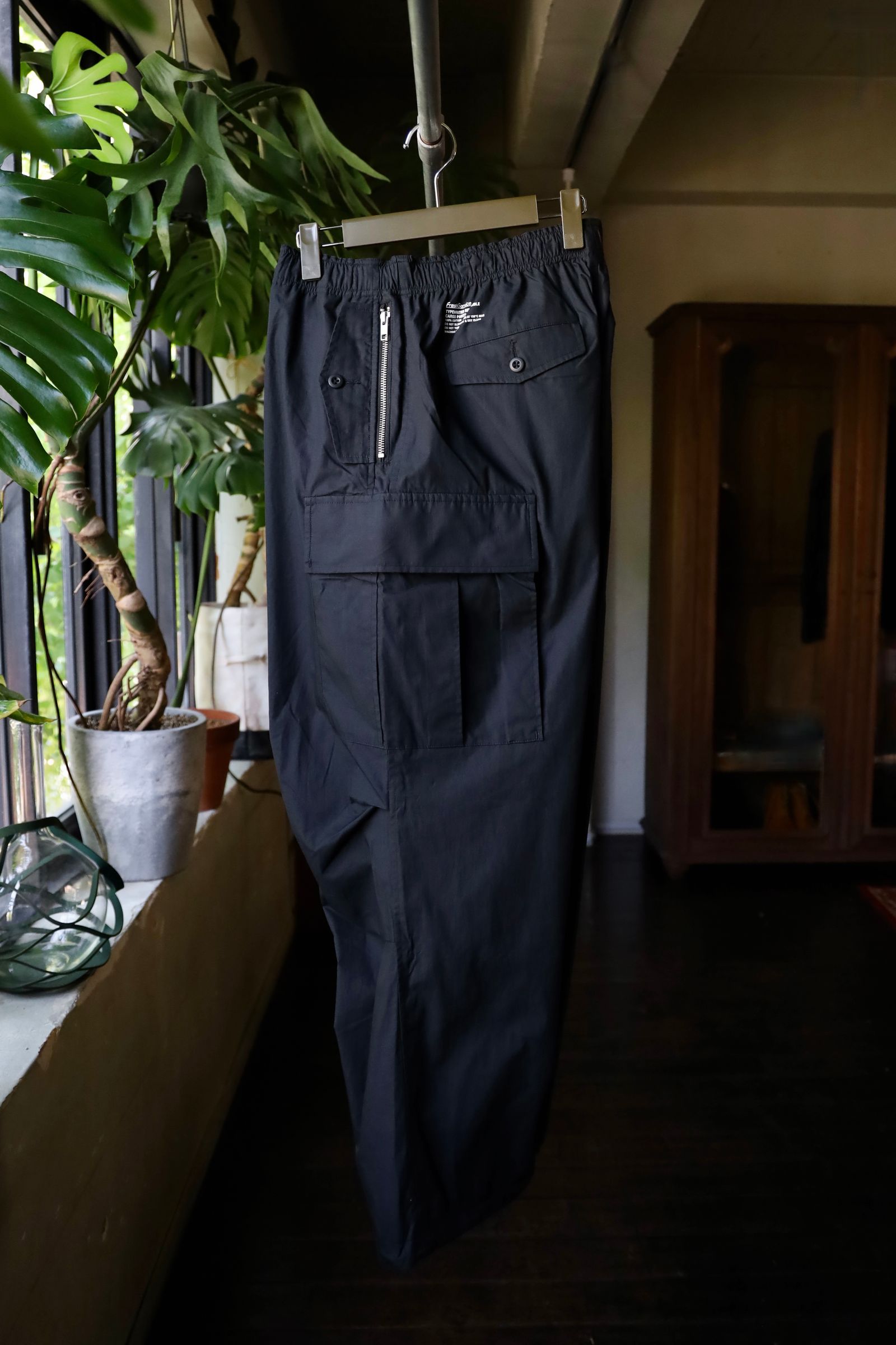 フレッシュサービス TYPEWRITER REVERSIBLE CARGO PANTS(FSC243-40008)BLACK