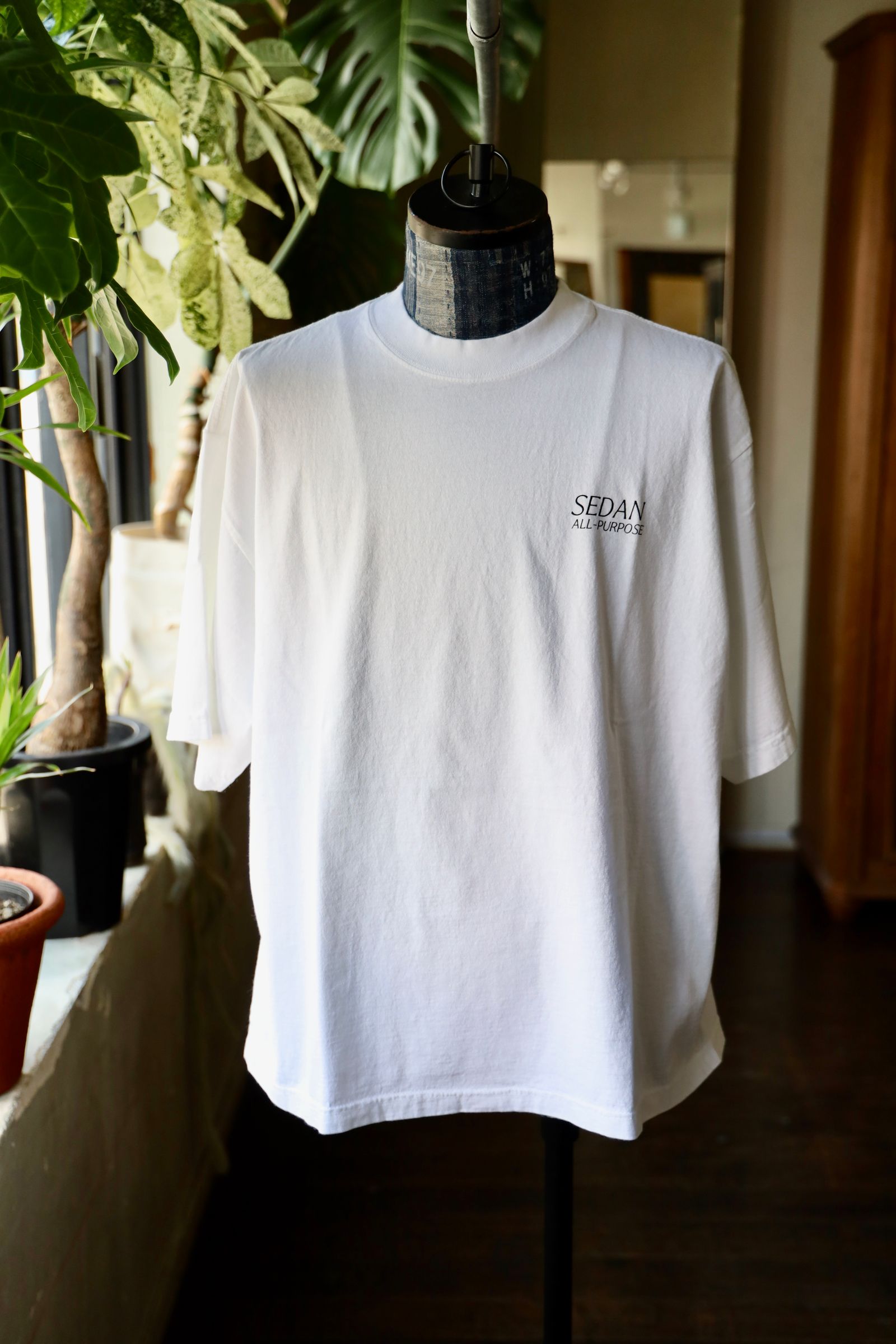 セダンオールパーパス SS25 Garment Dyed S/S Tee(SD25S-CT09)White