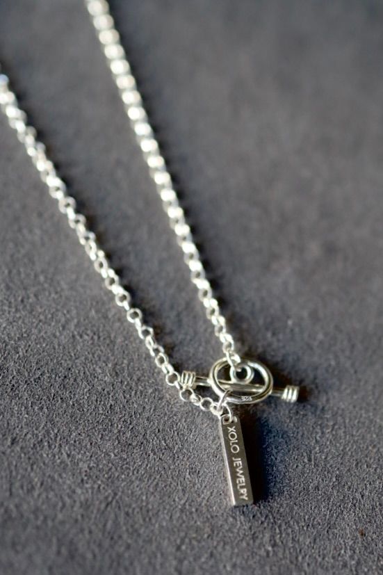 XOLO JEWELRY ネックレス / Round Link Necklace(XON40-50)★新作発売！