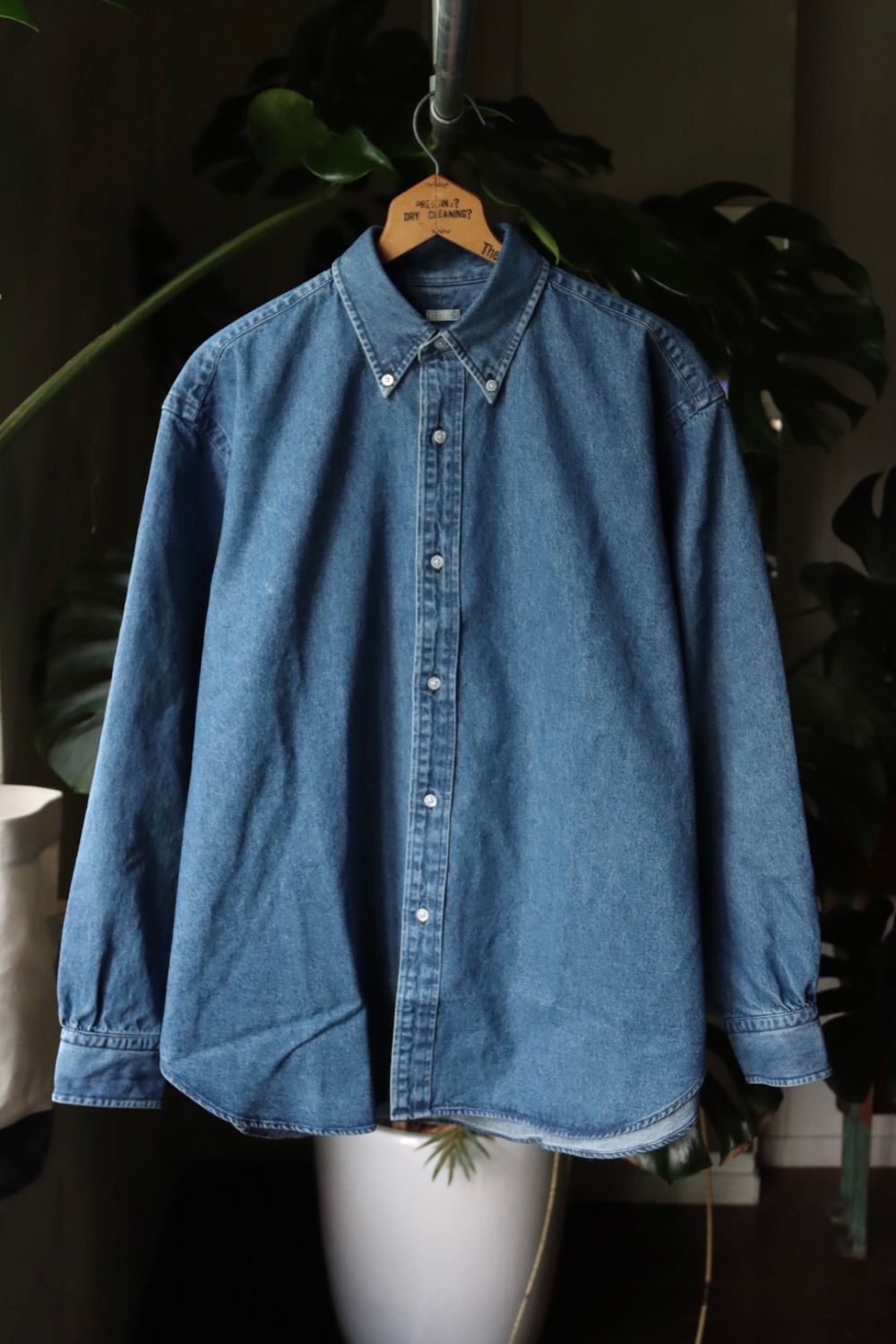 A.PRESSE 22FW BD DenimShirt身幅65cm