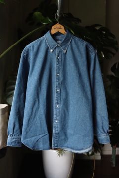 A.PRESSE 22FW BD Denim Shirtスタイル