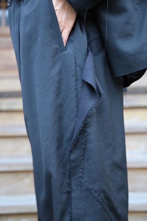Yohji Yamamotoセットアップスタイル.2020.9.15.