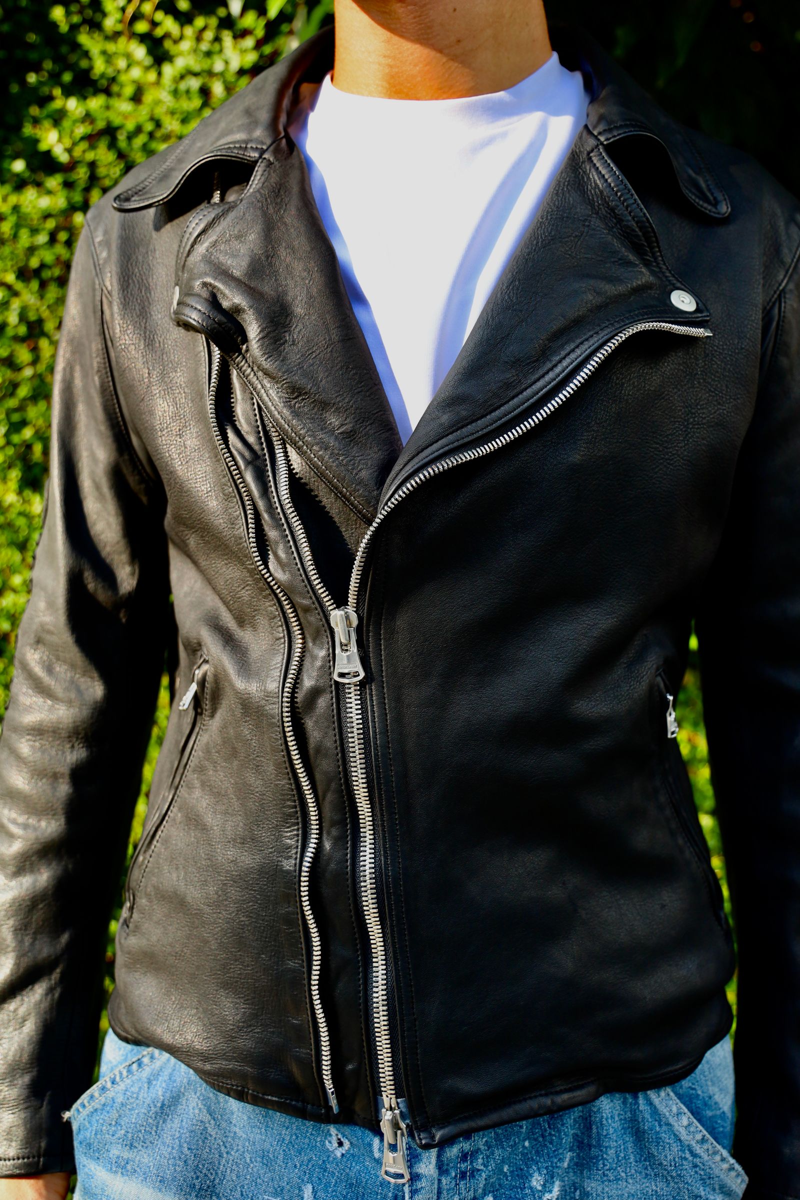 Yohji Yamamoto 25AW ダブルライダースジャケット(HL-Y99-703)BLACK