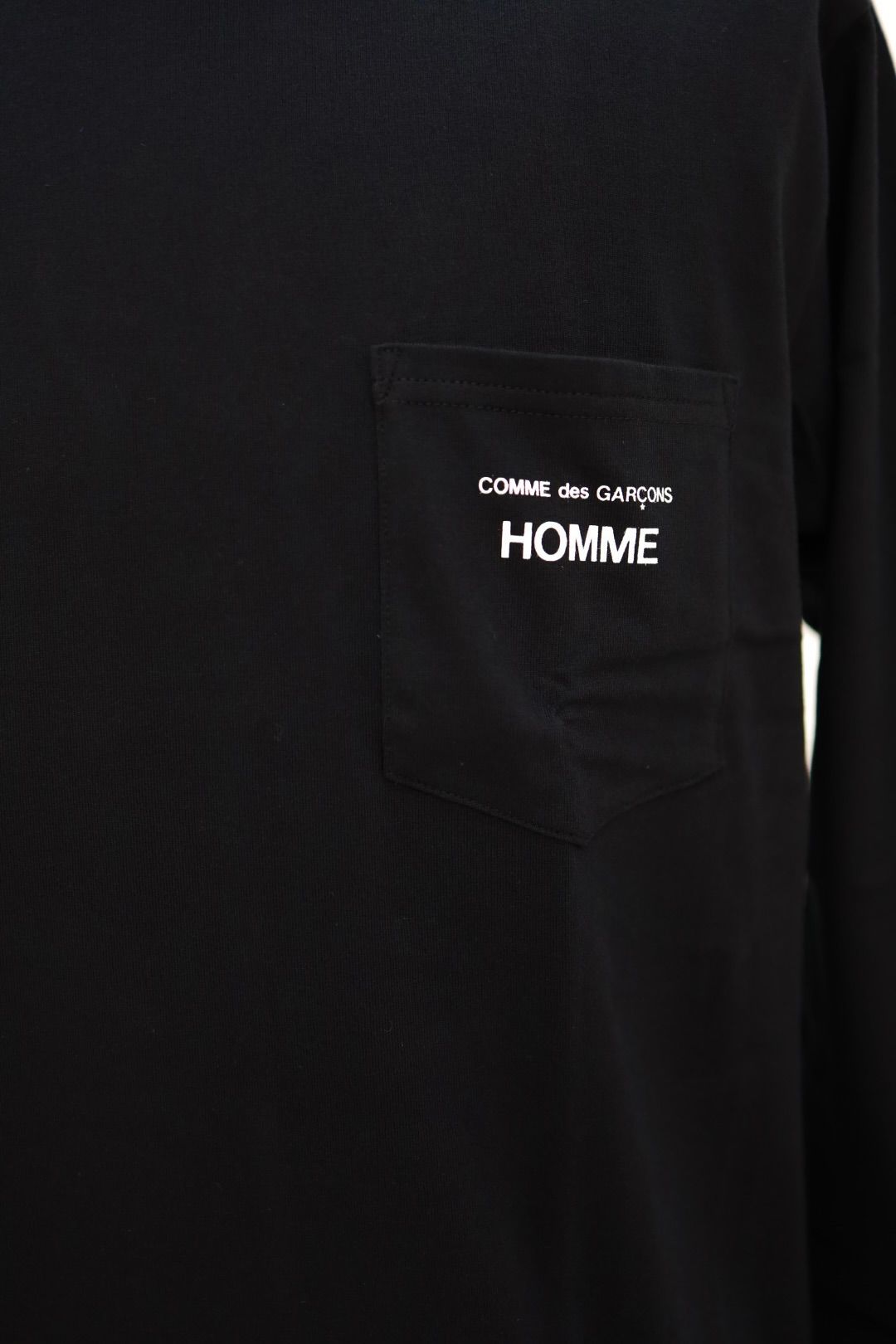 コムデギャルソンオム ロングスリーブTシャツ(HQ-T102-051)BLACK☆2月6日(金)発売！