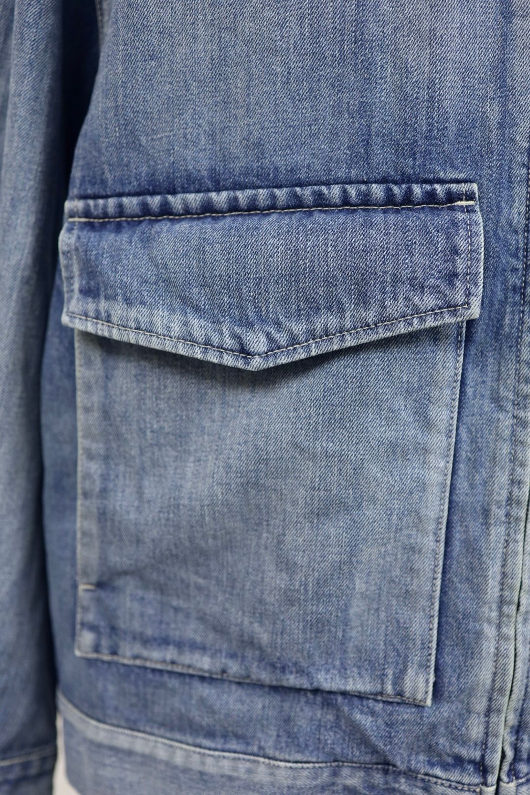 グラフペーパー Selvage Denim Zip Jacket(GU261-20056LB) INDIGO_LIGHT FADE★1月24日(土)発売！