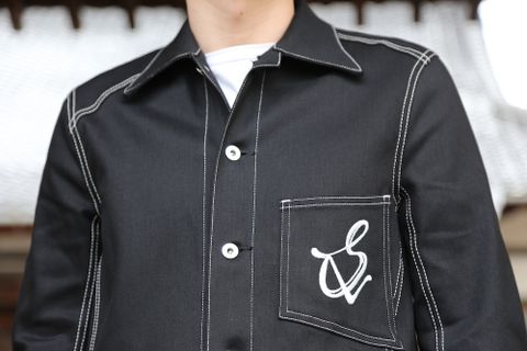 sulvam 2021SS Mens slim denim jacket & Mens boots cut denim pants style.2020.12.19.