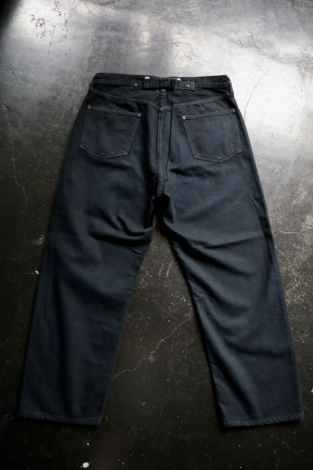アプレッセ 2025 STYLE2 No.22 Washed Wide Denim Pants(25AAP-04-05)CUSTOM