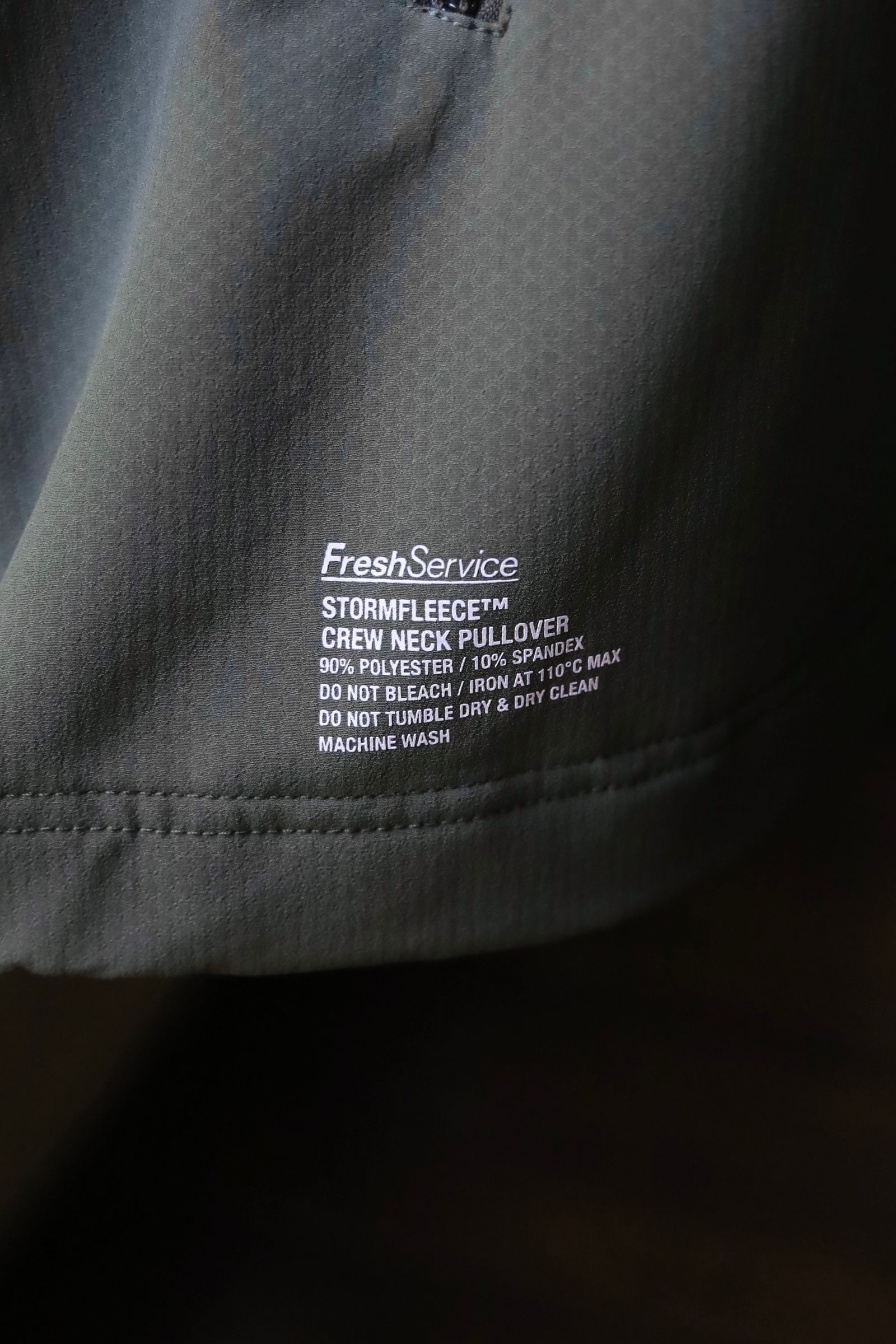 フレッシュサービス STORMFLEECE CREW NECK PULLOVER(FSC243-70207)KHAKI