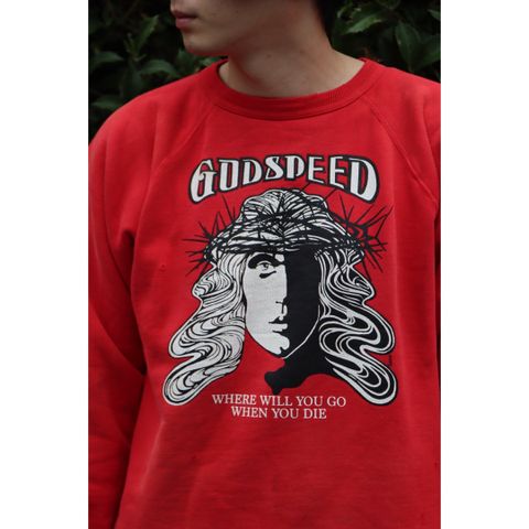 ©SAINT M×××××× RGLN SWT SH_GODSPEED(SM-S21-0000-028)RED style