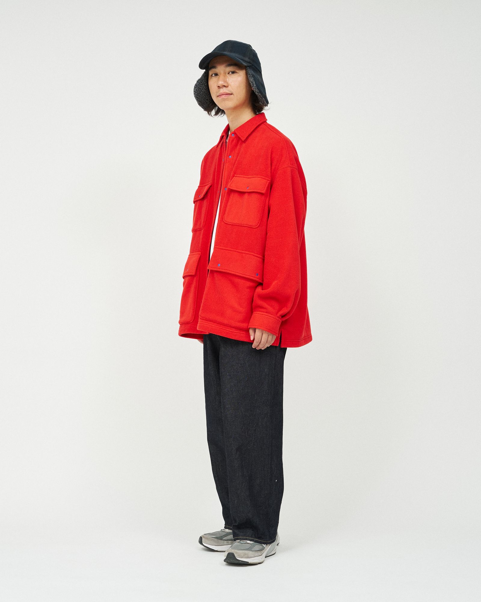 フレッシュサービス MICRO FLEECE COVERALL(FSC253-50203)RED★10月18日(土)発売！