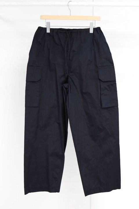 blurhms ブラームス 26SS Poly-Silk Side Seamless 6P Pants(BHS26S010)Black☆2月13日(金)新作発売！