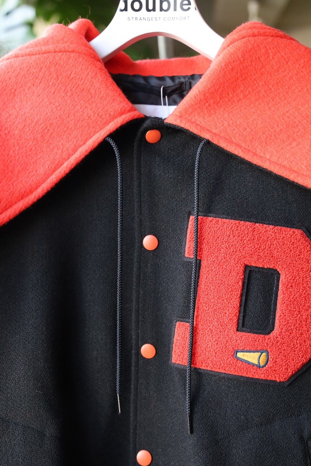 doublet 25SS PETAL MOUTH HOOD VARSITY JACKET(25SS10BL209)BLACK☆1月11日(土)発売！