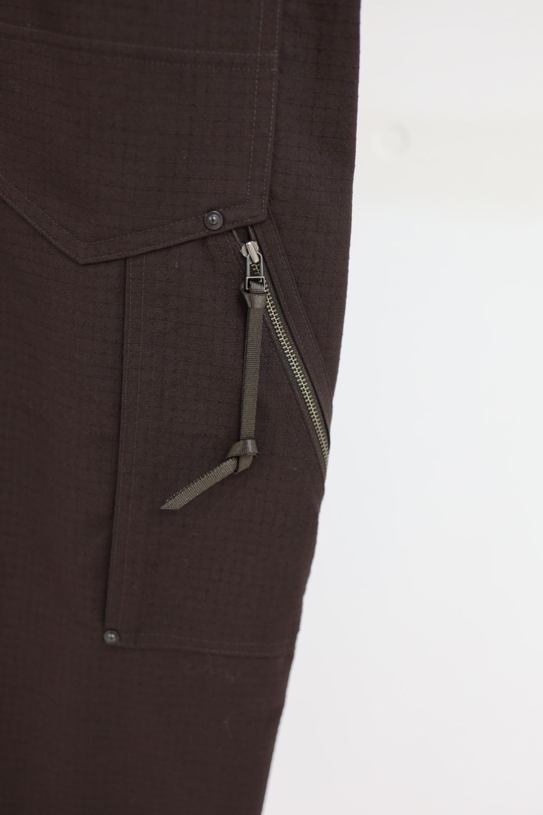 プロダクトトゥエルブ SS26 High Count Wool Ripstop Pants(26SS-PPT04)BROWN