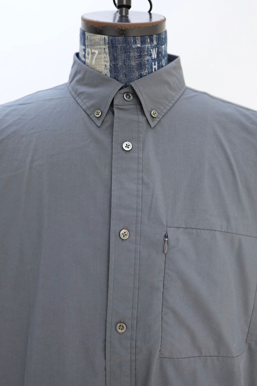 フレッシュサービス SOLOTEX® TYPEWRITER UTILITY S/S B.D SHIRT(FSC261-50203)GRAY☆3月20日(金)発売！