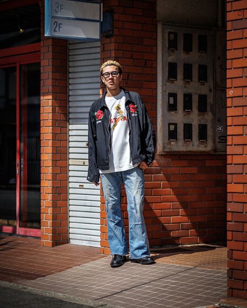 LASTMAN DRIZZLER JACKET feat©SAINT M×××××× スタイル