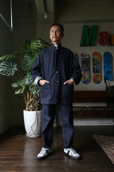 CIOTA for Graphpaper Suvin Cotton Denim Jacket style.8.14.