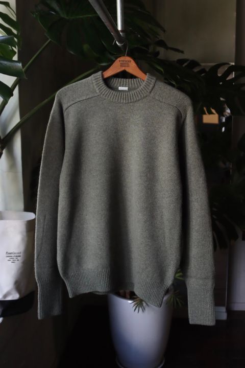 アプレッセ22FW Pullover Sweater(22AAP-03-05H)GREEN