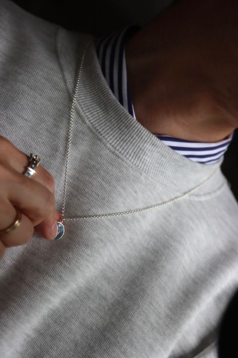 フレッシュサービス LIGHT OZ CREW NECK SWEAT"ASH"style.2022.6.15.