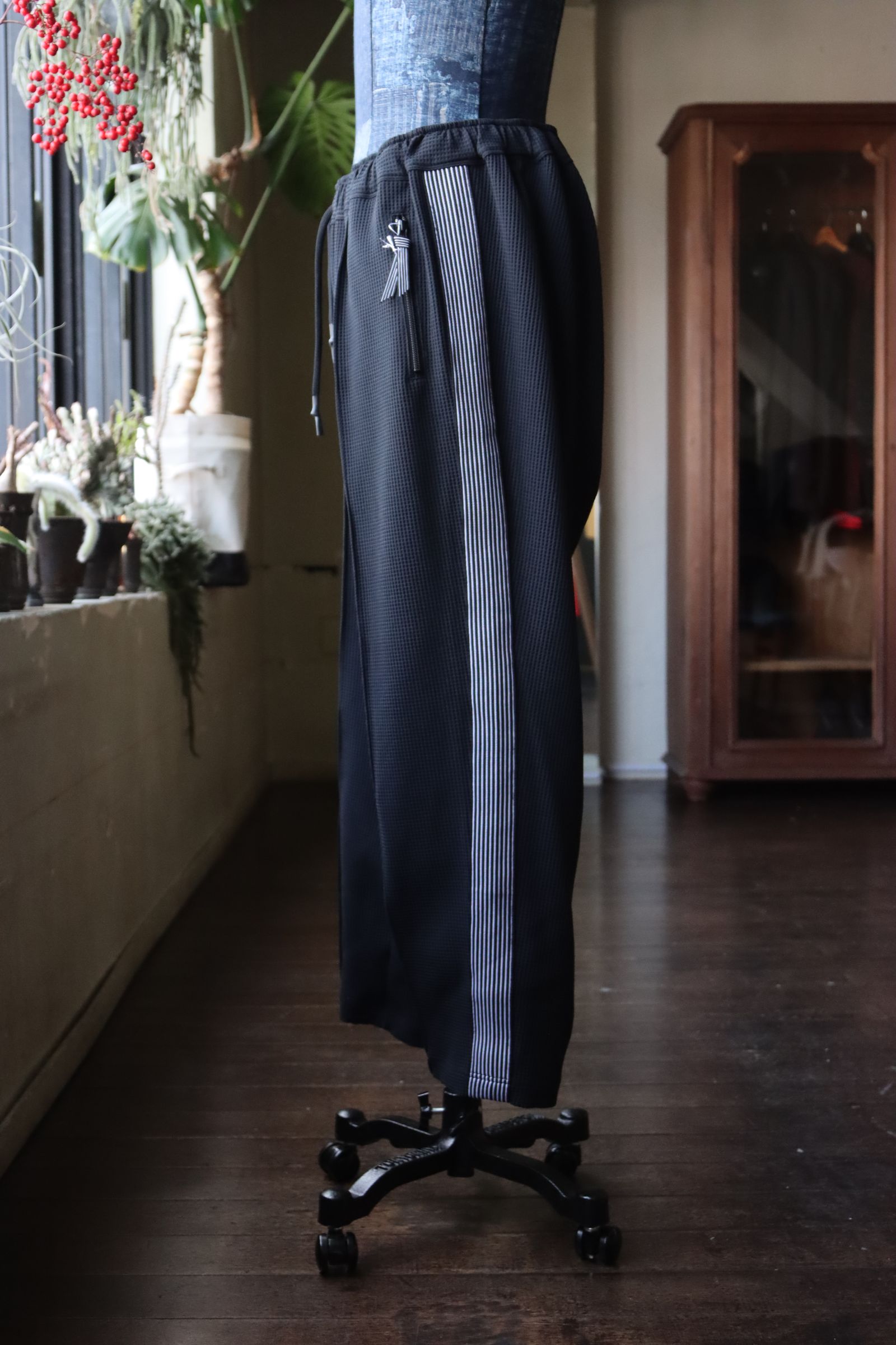 S.F.C 24SS エスエフシー WIDE TRACK PANTS(SFCSS24CS07)Black☆2月24日(土)発売！