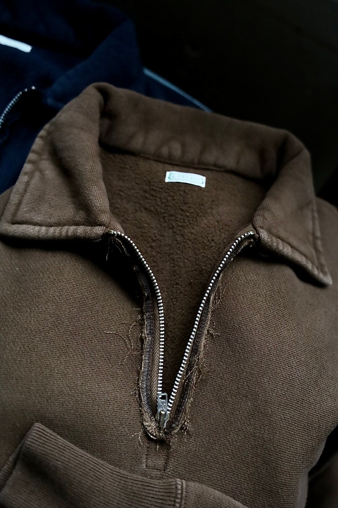 アプレッセ 2026 STYLE2 Vintage Half Zip Sweatshirt(26AAP-05-12)BROWN☆9月5日(土)発売！