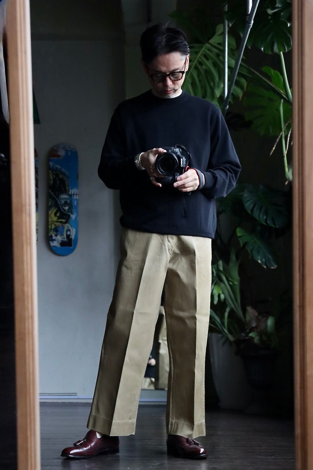 A.PRESSE Vintage US ARMY Chino Trousers-