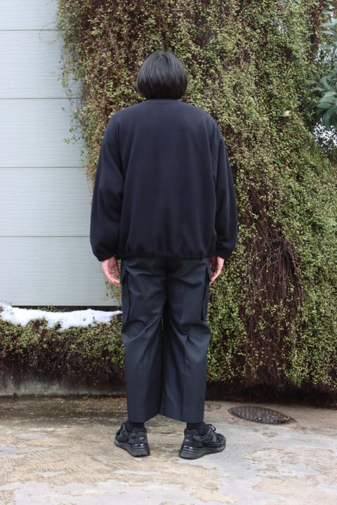 blurhms Drill Chambray Super Wide 6P Slacks style.2023.1.27