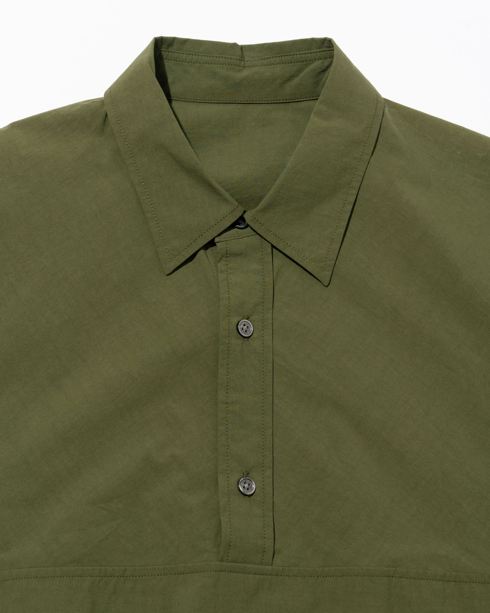 フレッシュサービス CRISP COTTON ANORAK L/S SHIRT(FSC261-50247)KHAKI☆3月14日(土)発売！