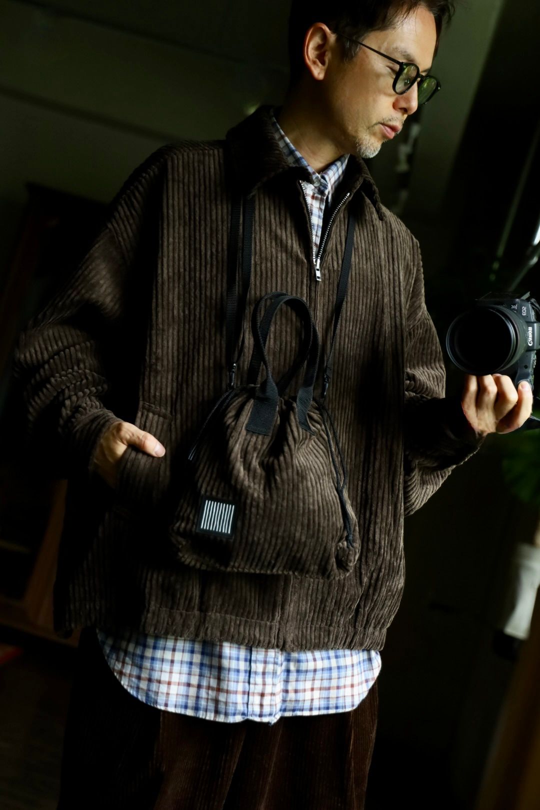 S.F.C 24FW エスエフシーSFC CORDUROY SWING TOP(SFCFW24J04)Brown