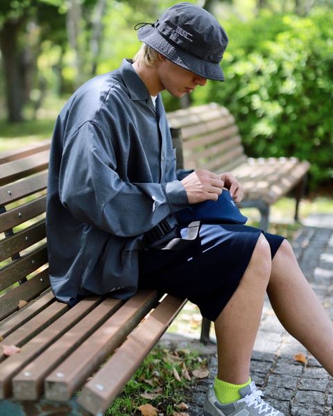 FreshService COOLFIBER OPEN COLLAR L/S SHIRTスタイル