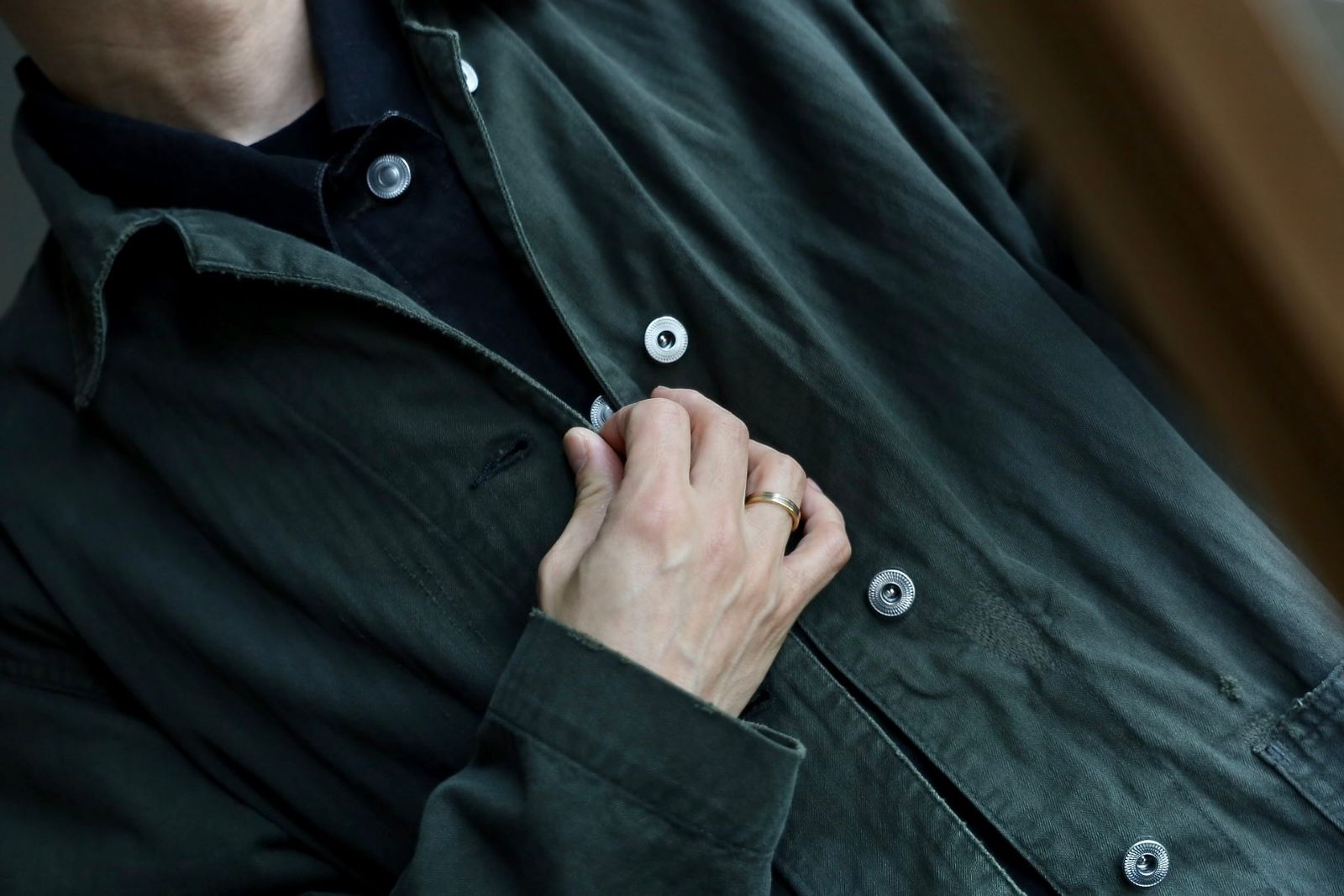 A.PRESSE - アプレッセ 25SS Vintage P41 Military Jacket(25SAP