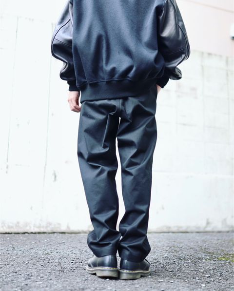 Graphpaper グラフペーパー 23AW Light Melton Stadium Jacketスタイル