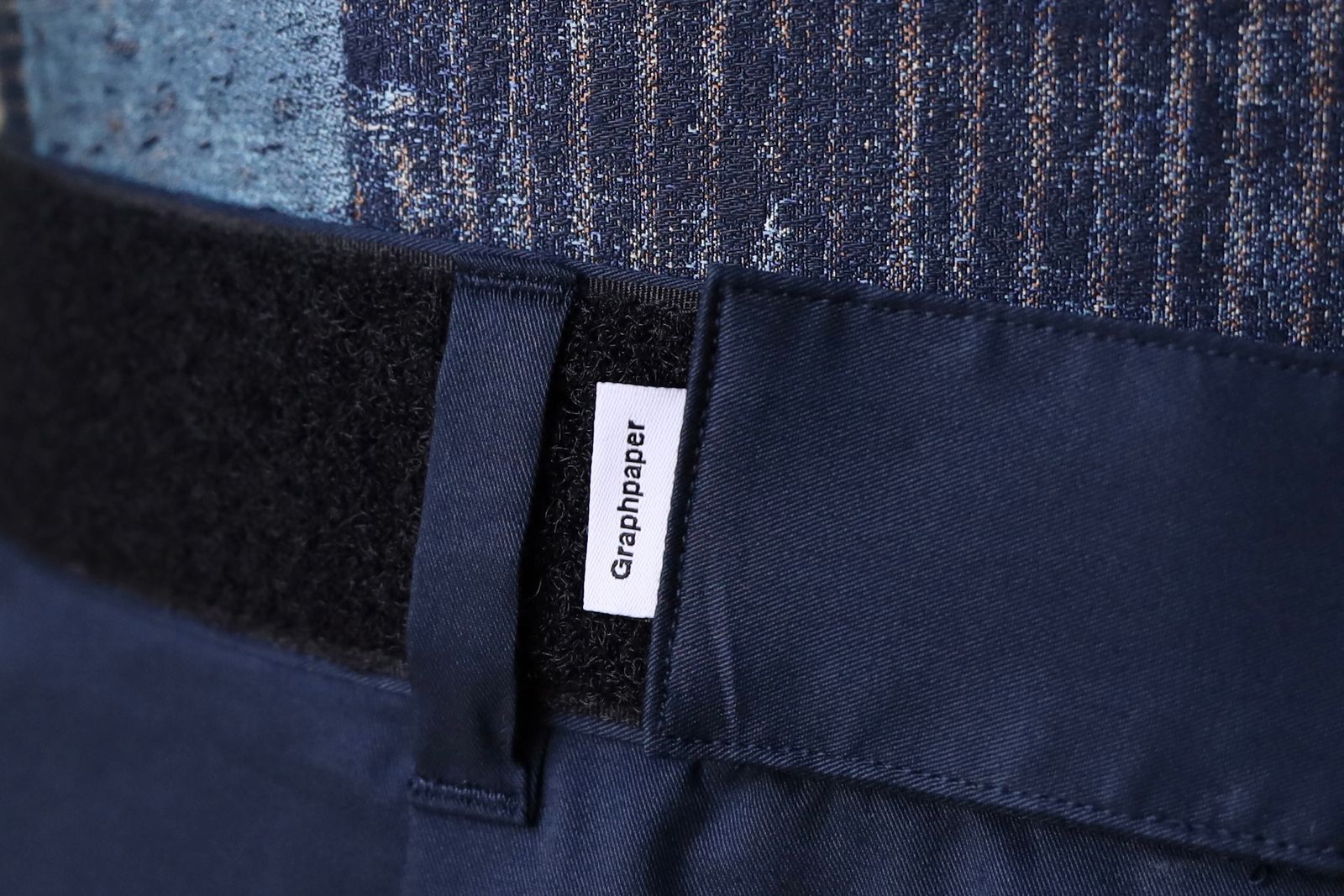 グラフペーパー ソロテックスシェフパンツ Solotex Twill Chef Pants(NAVY)