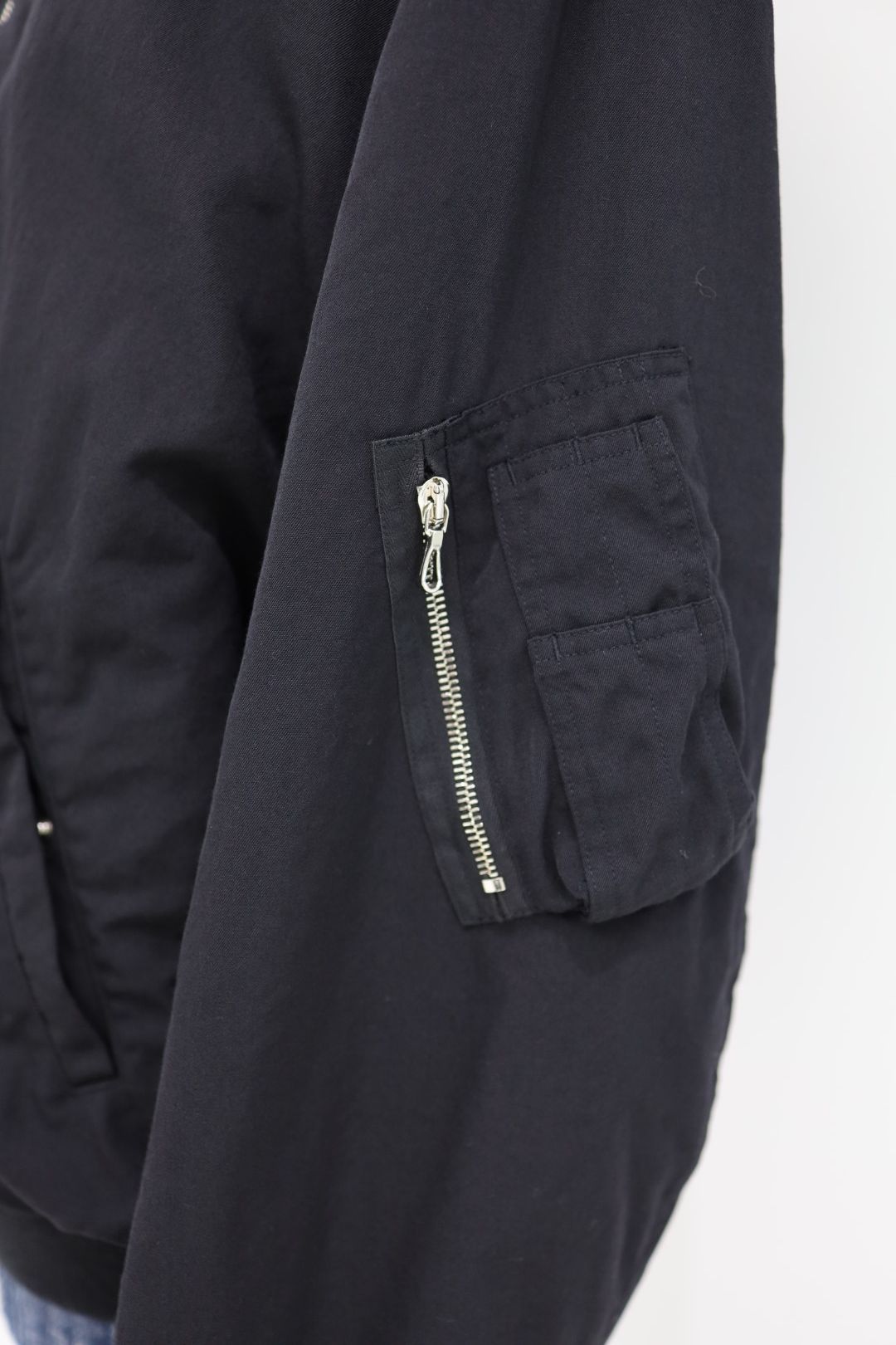 グラフペーパー Fulled Wool Twill Flight Jacket(GU263-30411)BLACK☆9月12日(土)発売！