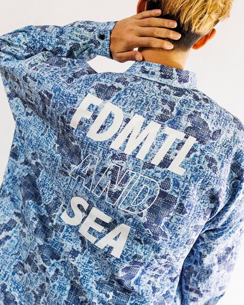 FDMTL × WIND AND SEA Printed boro shirt 10月5日(土)新作発売！