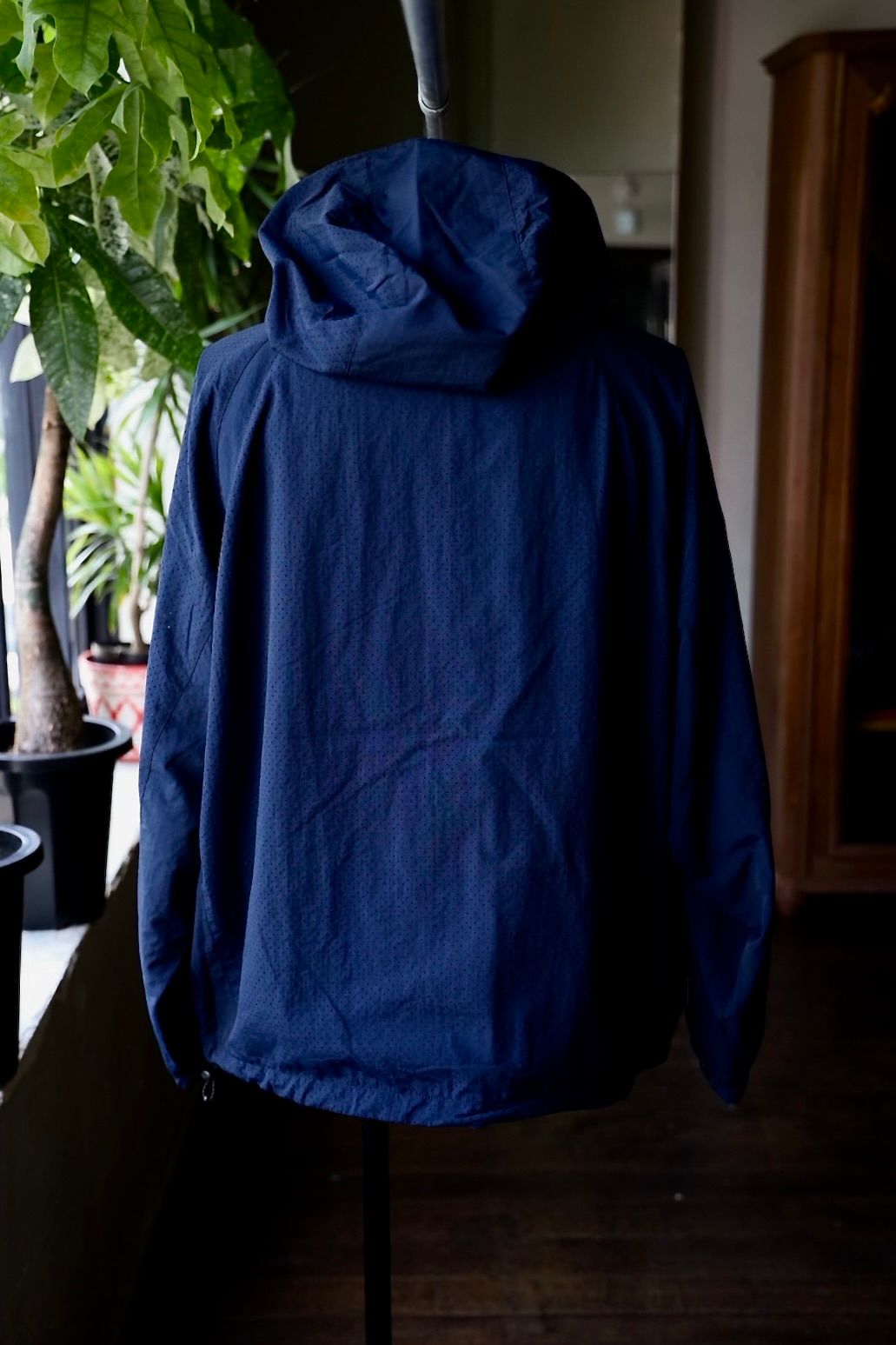 S.F.C 25FW エスエフシー PUNCHING NYLON HOODY(SFCFW25J05)Navy☆9月20日(土)発売！