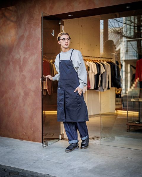 FreshService FDS_CORPORATE UNIFORM APRON(NAVY)スタイル 1月25日(土)新作発売！