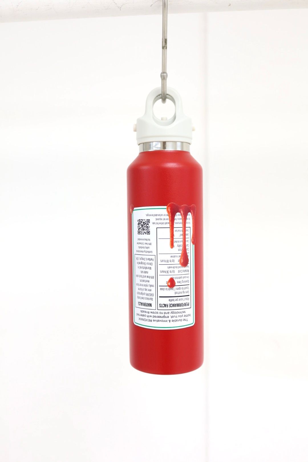 doublet ダブレット26SS FRIDGE STYLE WATER BOTTLE/MEDIUM (26SS87AC41)KETCHUP★2月14日(土)11:00発売！