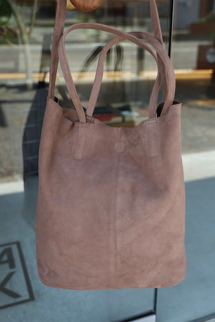 Morphee / モルフェトートバッグ 3WAY MIDIUM TOTE(LONG)SUEDE [ELEPHANT]☆新作発売！