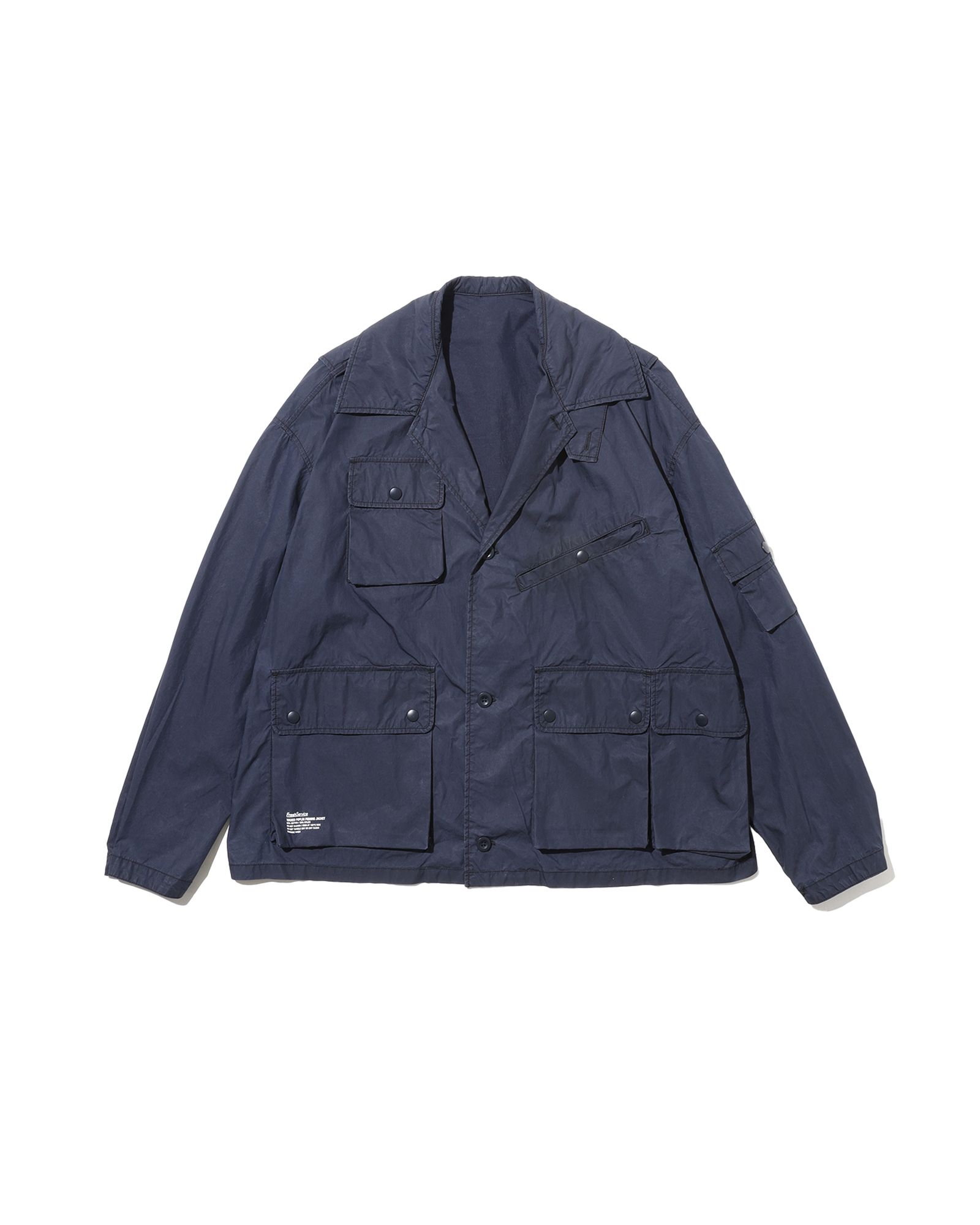 フレッシュサービス WAXED POPLIN FISHING JACKET (FSC253-20117)NAVY★10月4日(土)発売！