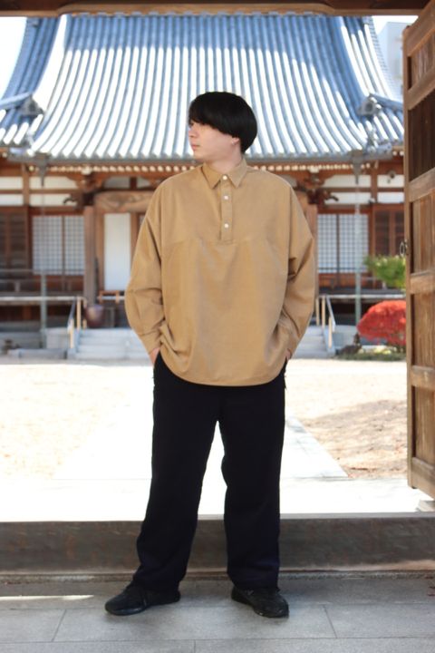 FreshService CORDUROY ANORAK SHIRT style.2022.11.6