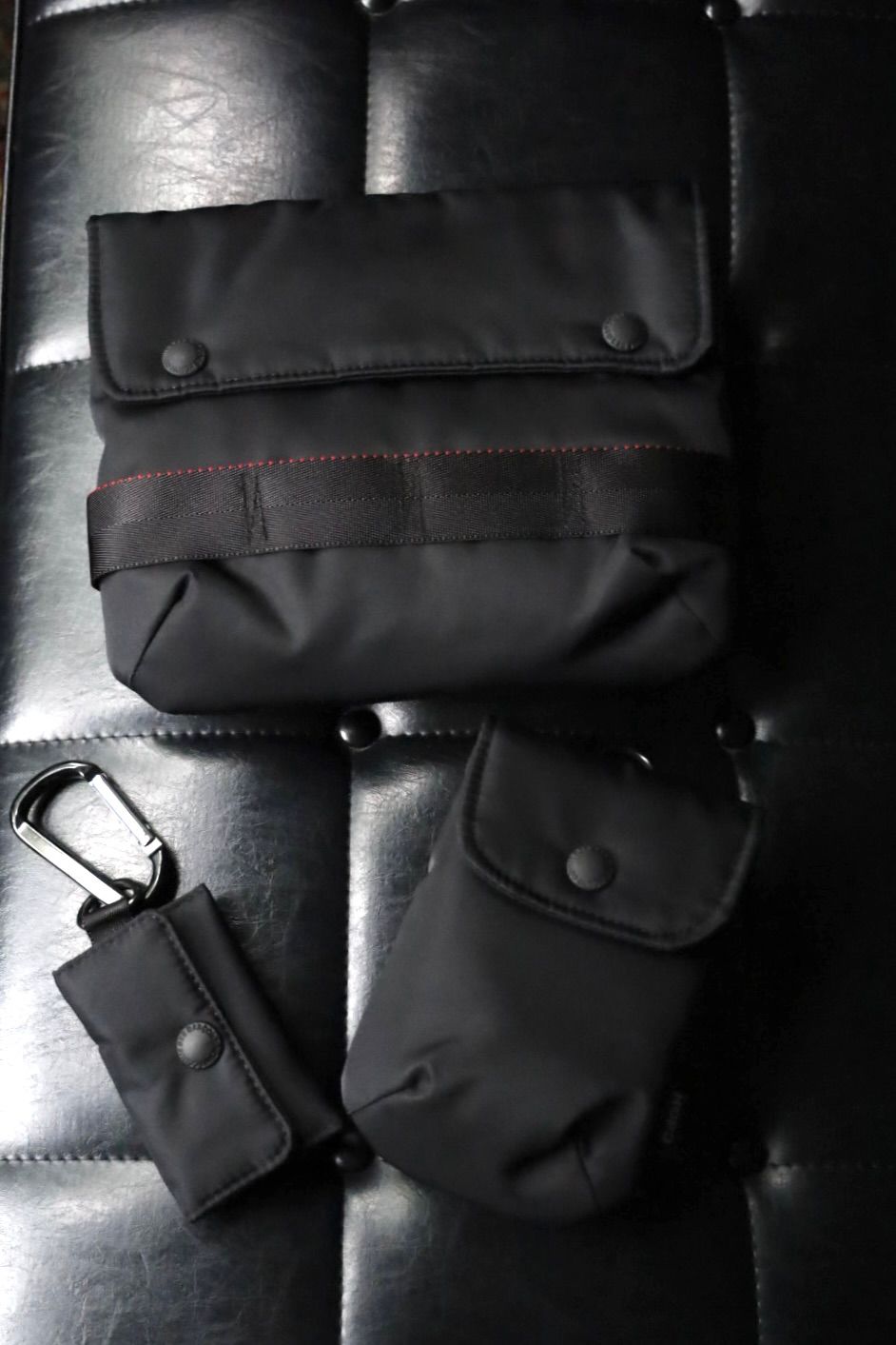 コムデギャルソンオム バッグ SHOULDER BAG(HR-K207-051)BLACK☆10月2日(金)発売！