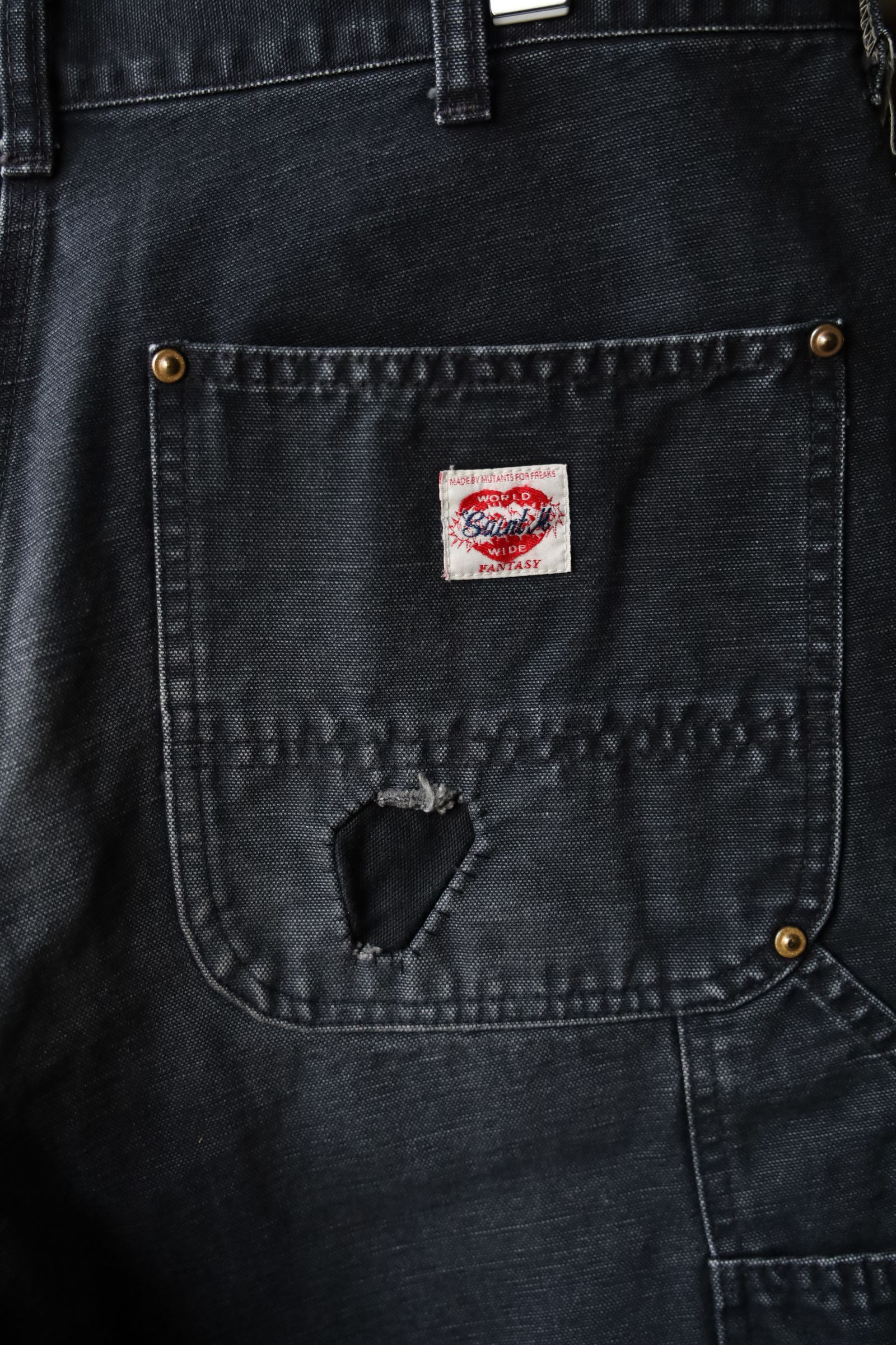 SAINT M×××××× - セントマイケル24AW DENIM DOUBLE KNEE (SM-YS1