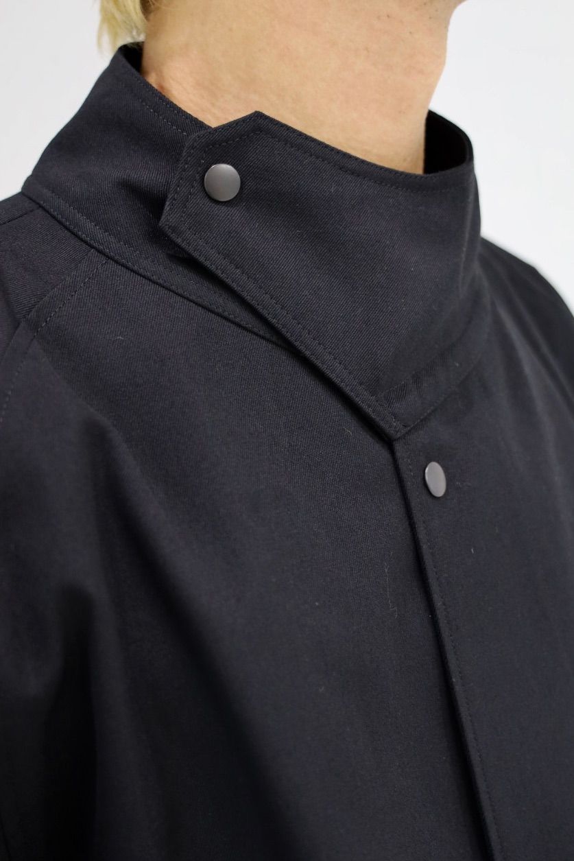 プロダクトトゥエルブ T/W Rain Coat (25AW-PC002)BLACK