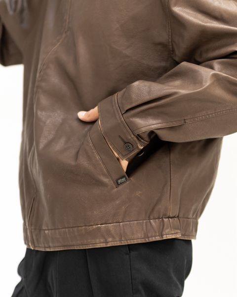 SEDAN ALL-PURPOSE FW25 Synthetic Leather Jacket(BROWN) 9月20日(土)新作発売！