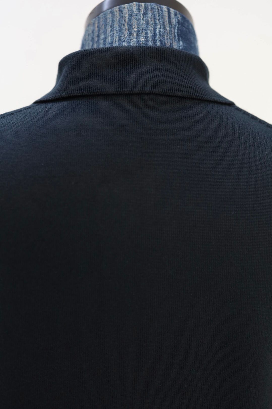 アプレッセ 2026 STYLE1 Cotton Knit Polo Collar Cardigan(26SAP-03-04)BLACK☆2月7日(土)発売！