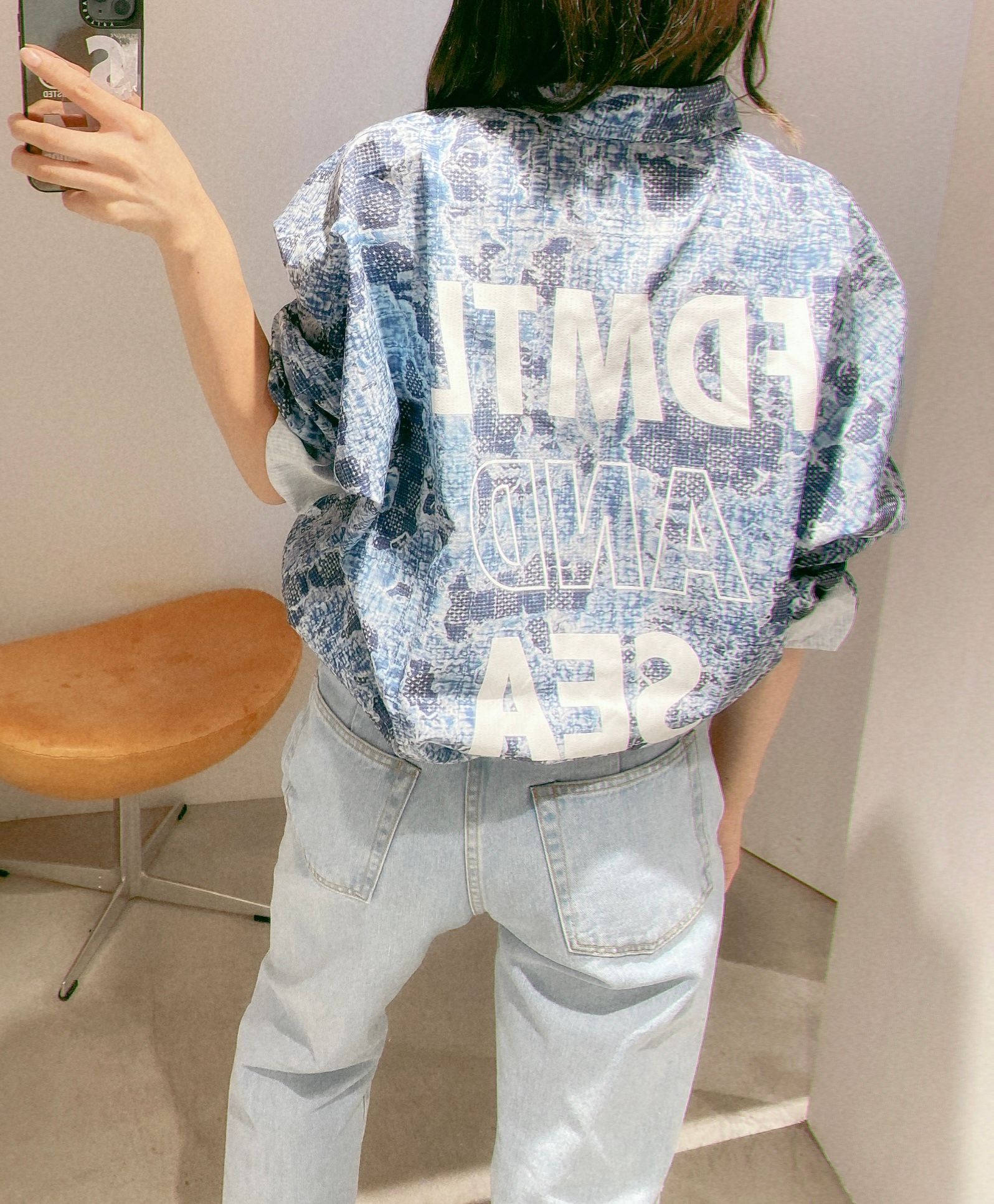 FDMTL × WIND AND SEA コラボレーション"Printed Boro SHIRTS"style.2024,10.4