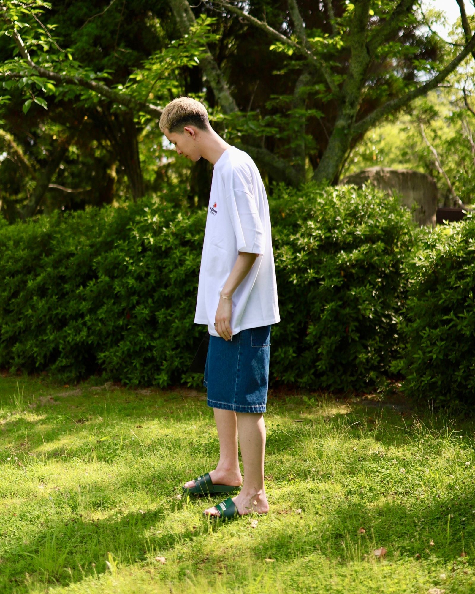 FreshService フレッシュサービス 23SS FS PRINTED TEE ”GOOD”スタイル