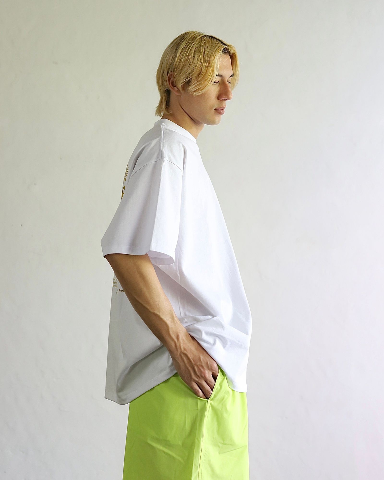 FreshService 24SS CORPORATE PRINTED S/S TEE ‘‘ON LINES’’ style 2024.4.19